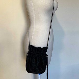 Black Fabric Pouch bag - Dressy